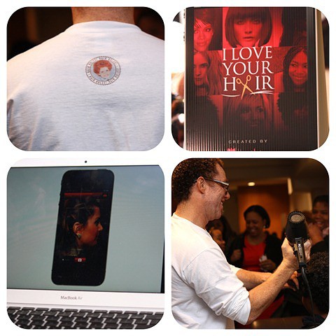 I Love My Hair App Party