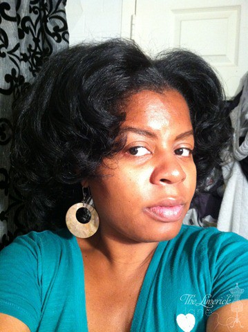 Natural Hair Pin Curls 2
