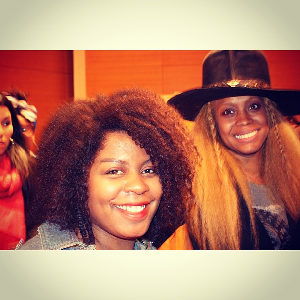I look CRAZY! But I got to breathe the same air as Erykah Badu and listen to her wisdom at the Red Bull Music Academy event at the Brooklyn Museum. She was dope! #thelimericklaneblog