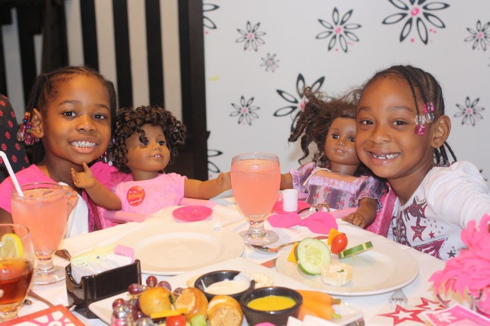 Birthday lunch at American Girl Place