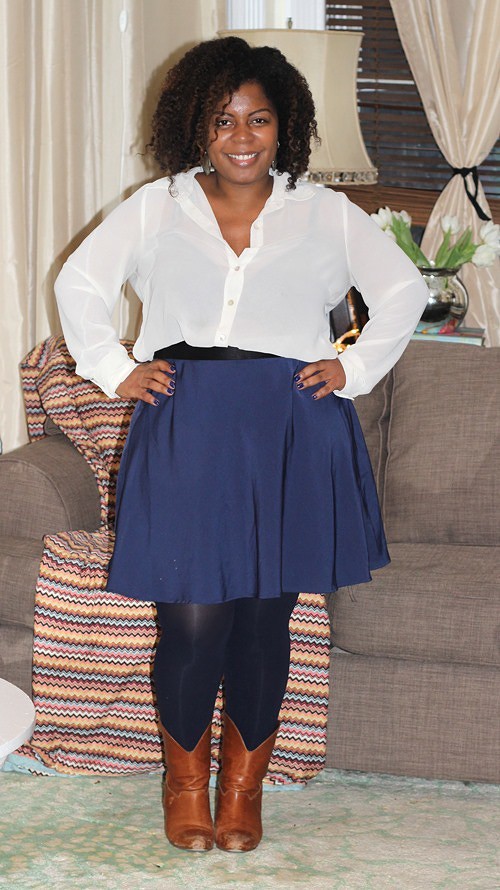 phillip-lim-for-target-navy-blue-skirt