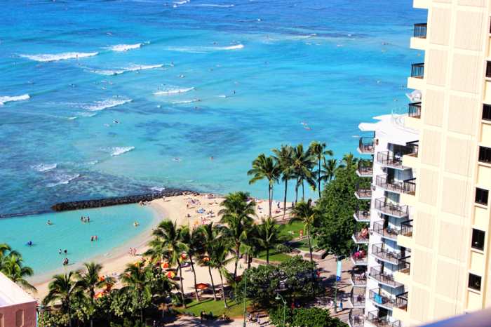 Hawaii-View-from-Pacific-Beach-Hotel