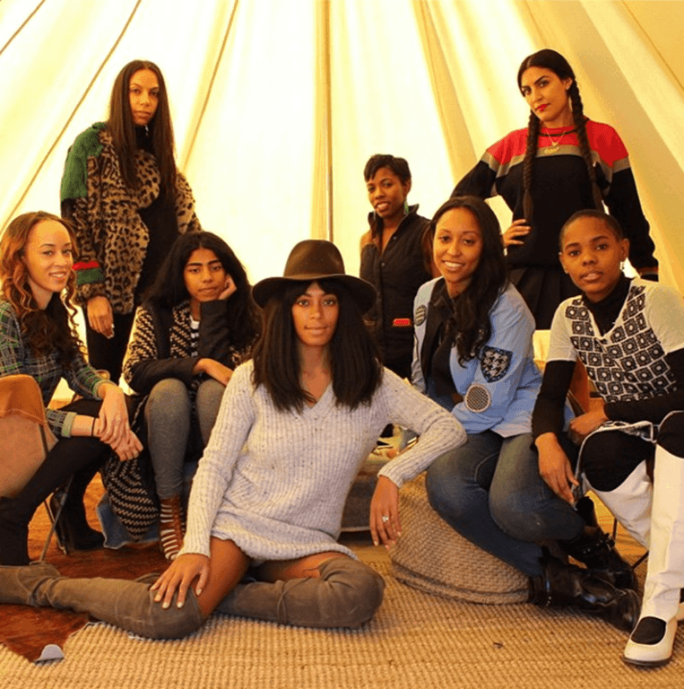 Solange Knowles' Glamping Trip Joshua Tree National Park