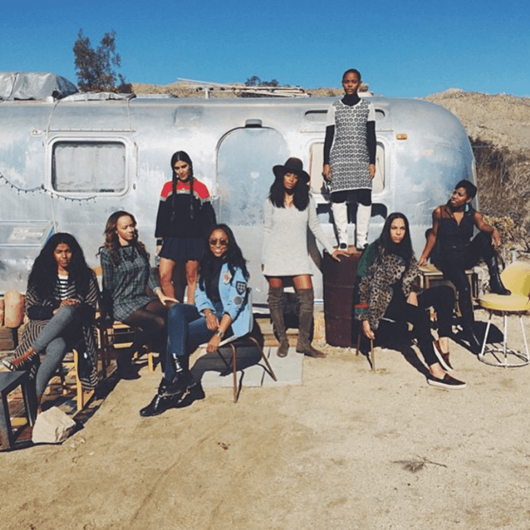 Solange Knowles' Glamping Trip This New Year's