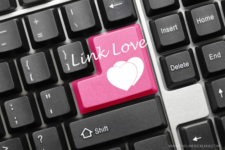 Keyboard with two hearts.