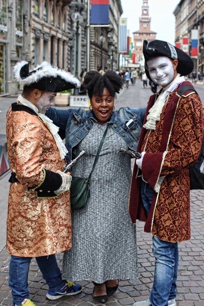 Milan Italy Street Performers