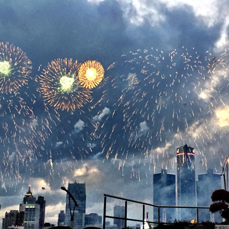 Detroit Ford Fireworks The Limerick Lane
