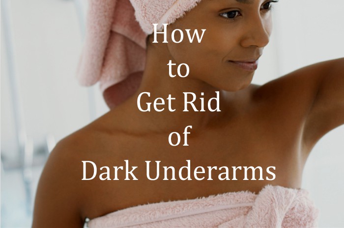 Dark underarm solution.
