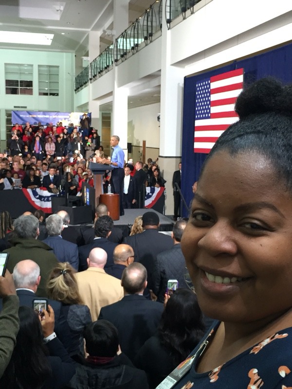 President Obama in Detroit