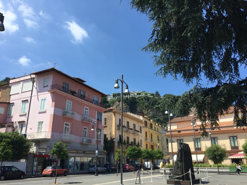 Street view in Sorrento, Italy