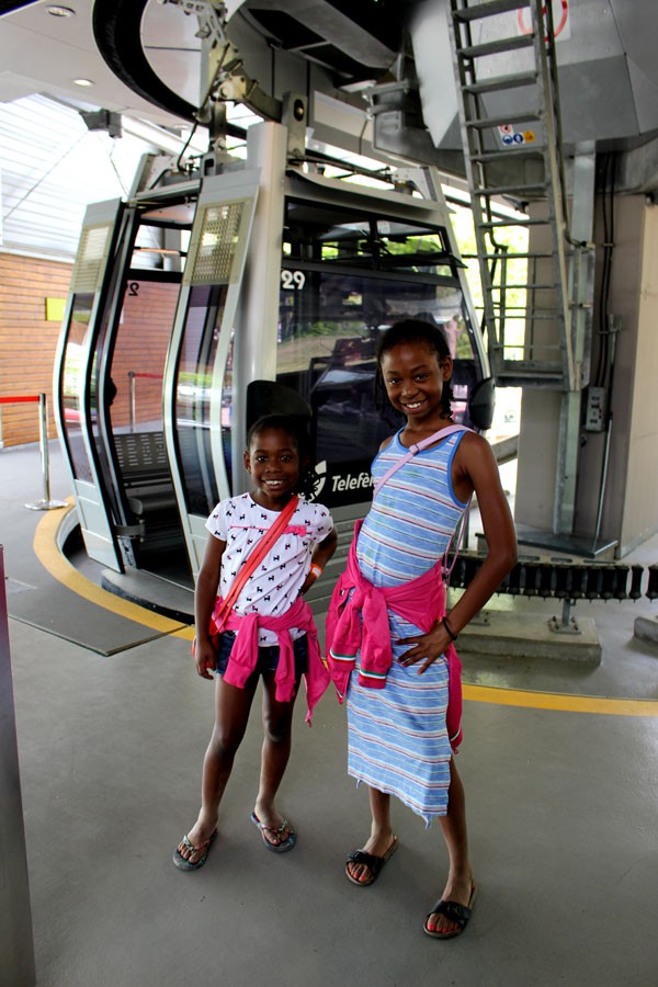 African-American kids in Europe