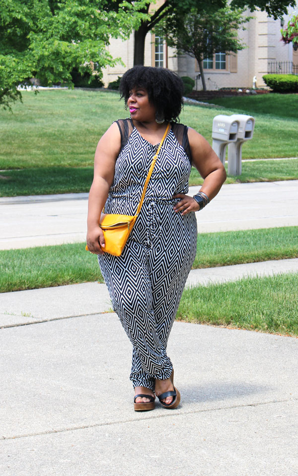 How to wear a jumpsuit.